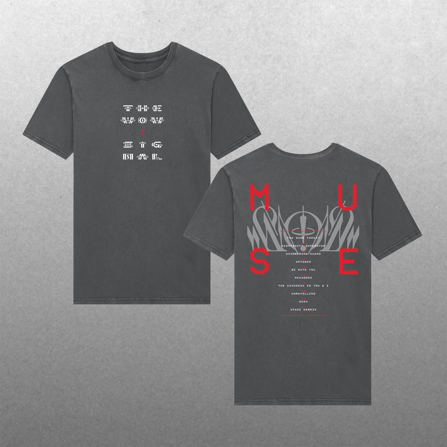 The Wow! Tracklist T-shirt Signal (Édition limitée)