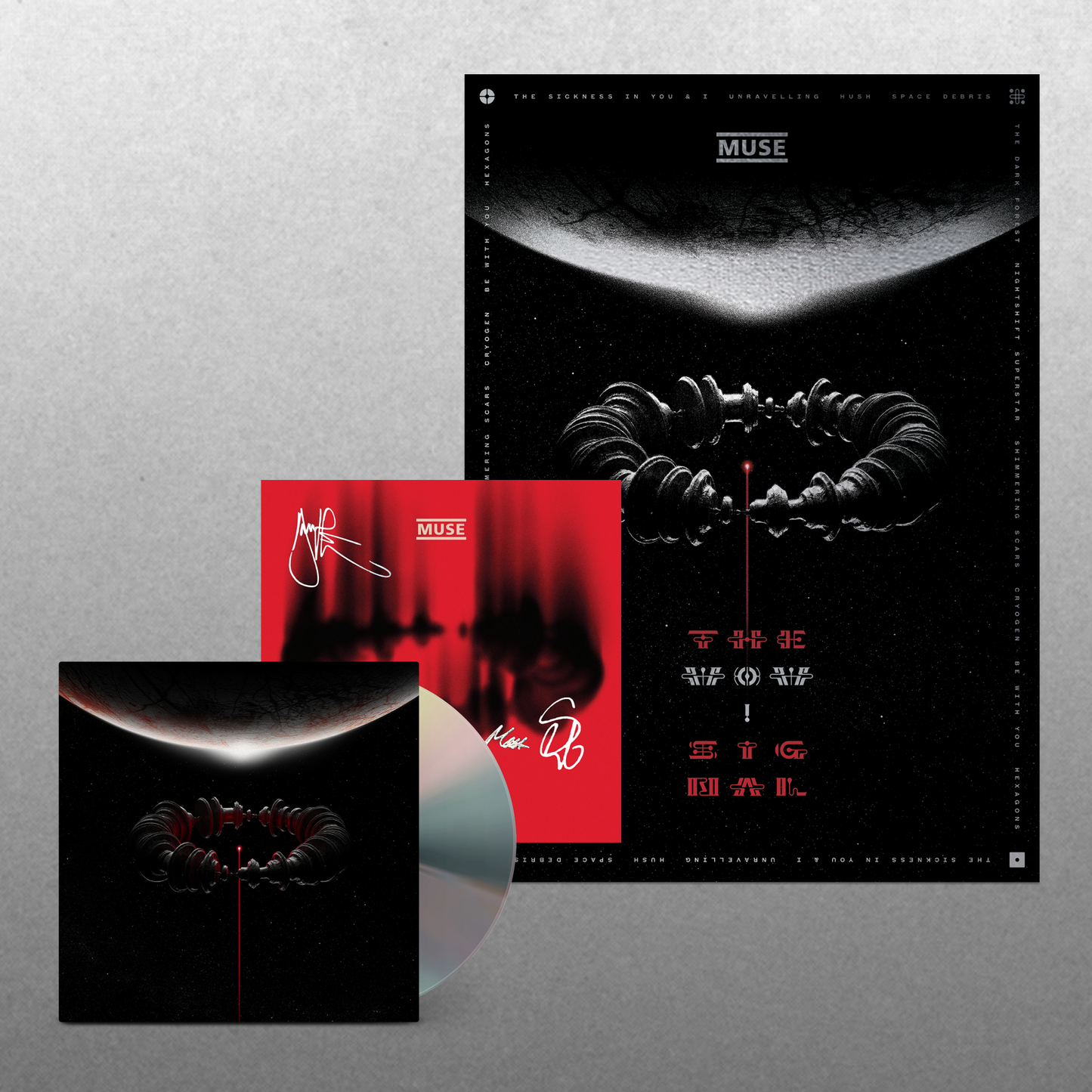 Pack CD The Wow! Signal Signé & Mirror Print (Édition limitée)